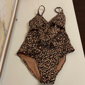 Leopard Print  Swimsuit